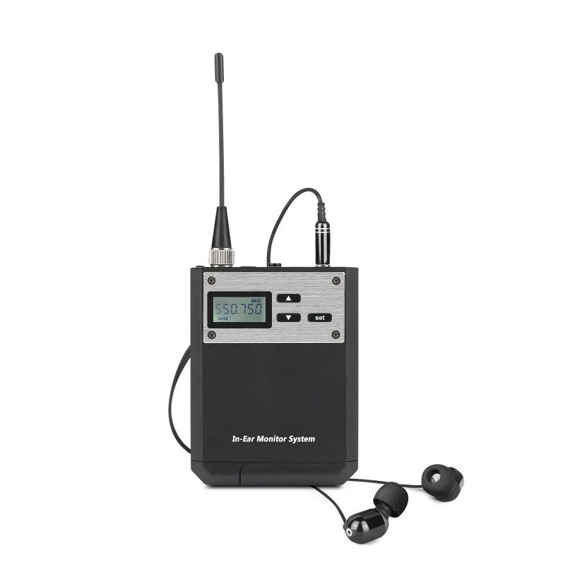 Wireless stage monitor earphone monitor dual channel launch band recording return UHF IEM1100 portable
Wireless stage monitor earphone monitor dual channel launch band recording return UHF IEM1100 portable