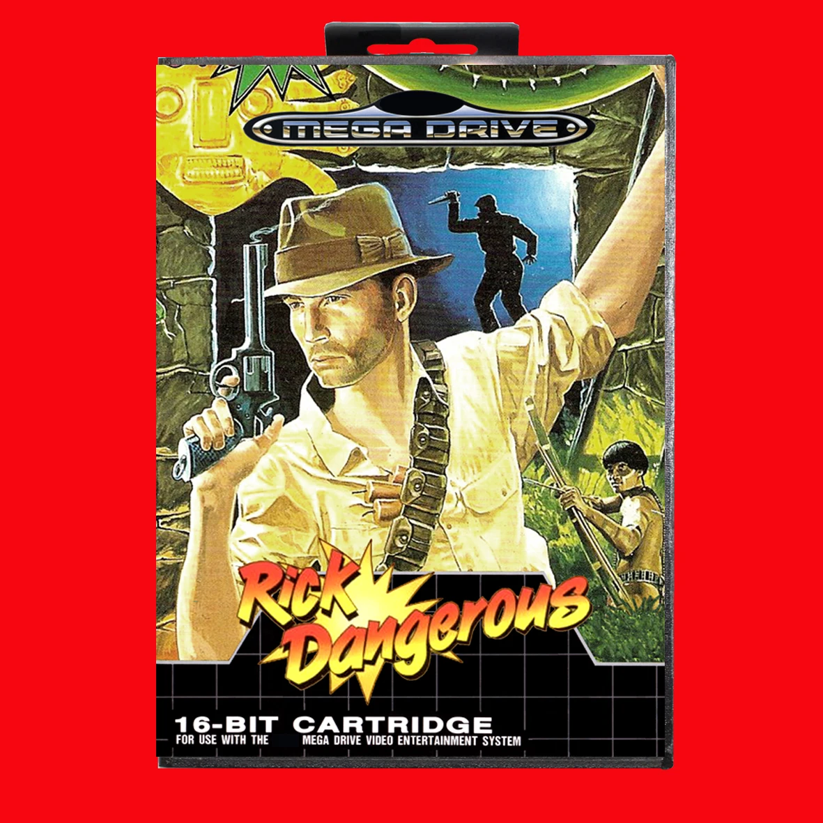 Rick Dangerous 16Bit MD Game Cartridge with EUR Box for Sega Megadrive Genesis Systems
Rick Dangerous 16Bit MD Game Cartridge with EUR Box for Sega Megadrive Genesis Systems