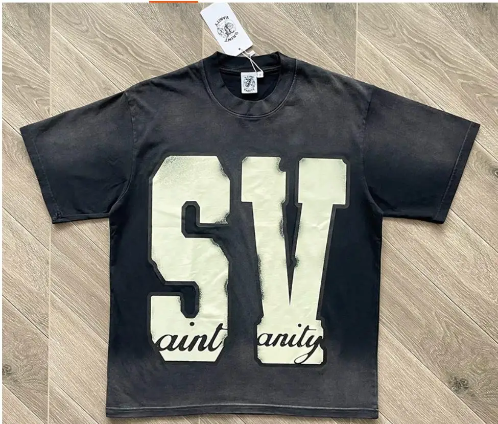 2026 SAINT VANITY Simple Letter Print Casual Pure Cotton Short Sleeve T-Shirt TX1679
2026 SAINT VANITY Simple Letter Print Casual Pure Cotton Short Sleeve T-Shirt TX1679