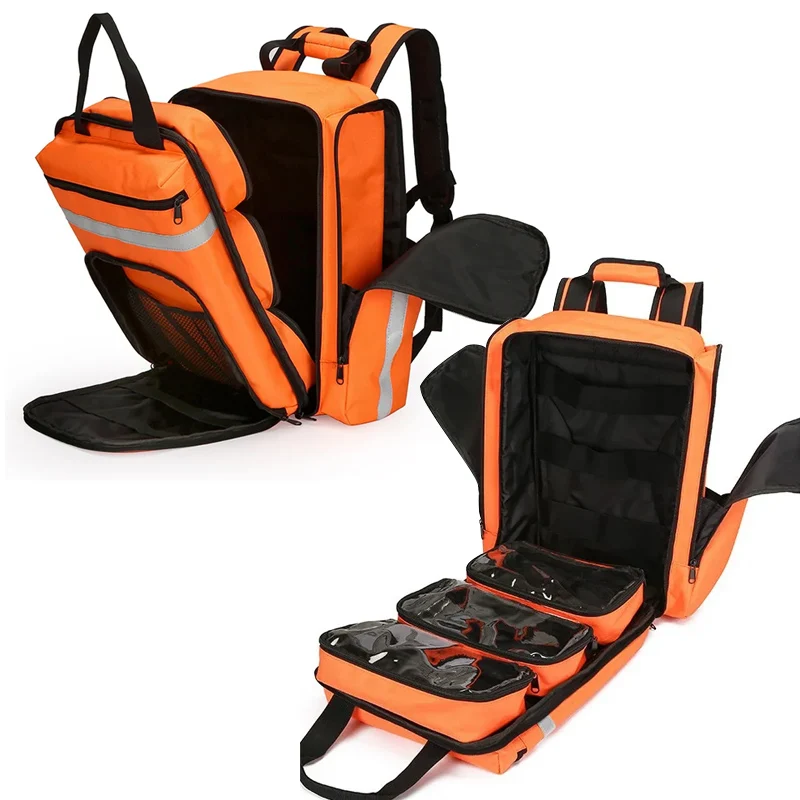 Large Capacity Emergency Rescue Backpack Waterproof First Aid Kit for Earthquake Flood Camping Outdoor Durable
Large Capacity Emergency Rescue Backpack Waterproof First Aid Kit for Earthquake Flood Camping Outdoor Durable