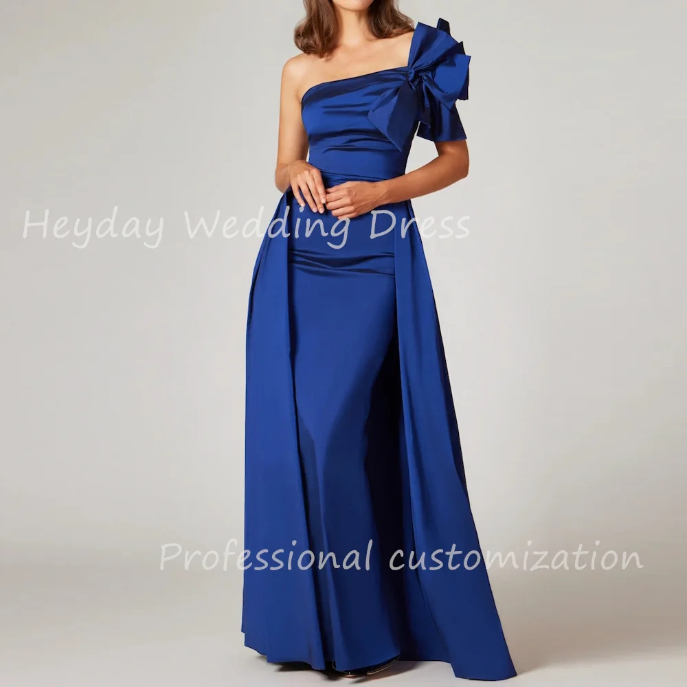 Heyday Pretty Dress Customized One-shoulder Ruched Sexy Satin Straight Formal Evening Dress Floor Length Party Dress For Women
Heyday Pretty Dress Customized One-shoulder Ruched Sexy Satin Straight Formal Evening Dress Floor Length Party Dress For Women