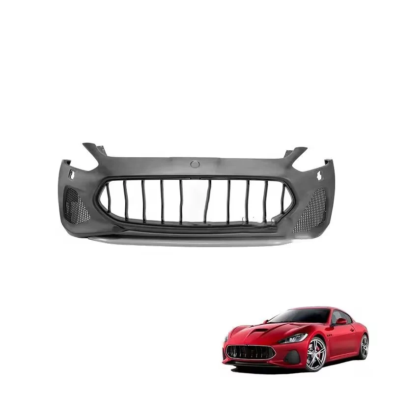 Front Bumper for Maserati GranTurismo Sport Grille Auto Parts Car Bumper PP Material
Front Bumper for Maserati GranTurismo Sport Grille Auto Parts Car Bumper PP Material