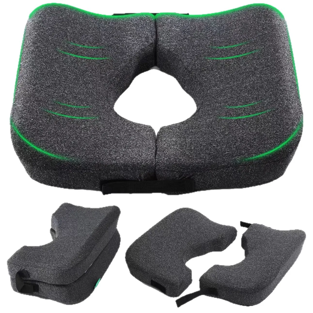 Memory Foam Cushion Ice Silk Breathable Office Chair Seat Cushion Hemorrhoids Cushion Coccyx Decompression Pad Hip Support Cushi
Memory Foam Cushion Ice Silk Breathable Office Chair Seat Cushion Hemorrhoids Cushion Coccyx Decompression Pad Hip Support Cushi