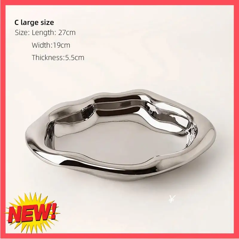 B17C Modern Silver Jewelry Tray Vanity Bathroom Trays Decorative Trays Trinket Organizer Home Decoration S Easy To Use
B17C Modern Silver Jewelry Tray Vanity Bathroom Trays Decorative Trays Trinket Organizer Home Decoration S Easy To Use