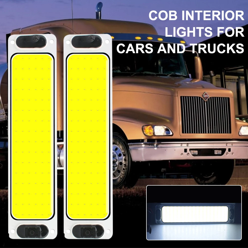 Car Interior COB Light 30W Super Bright LED Lamp Car Indoor Light Reading Bulb 12V 24V Vehicles for Boat Truck Offroad ATV Light
Car Interior COB Light 30W Super Bright LED Lamp Car Indoor Light Reading Bulb 12V 24V Vehicles for Boat Truck Offroad ATV Light