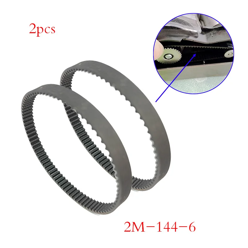 2pcs Vacuum Cleaner Parts Belts (2M-144-6) Circumference 144mm Width 6mm Fits Shark/Midea/BISSELL/BISSELL/karcher/Haier
2pcs Vacuum Cleaner Parts Belts (2M-144-6) Circumference 144mm Width 6mm Fits Shark/Midea/BISSELL/BISSELL/karcher/Haier