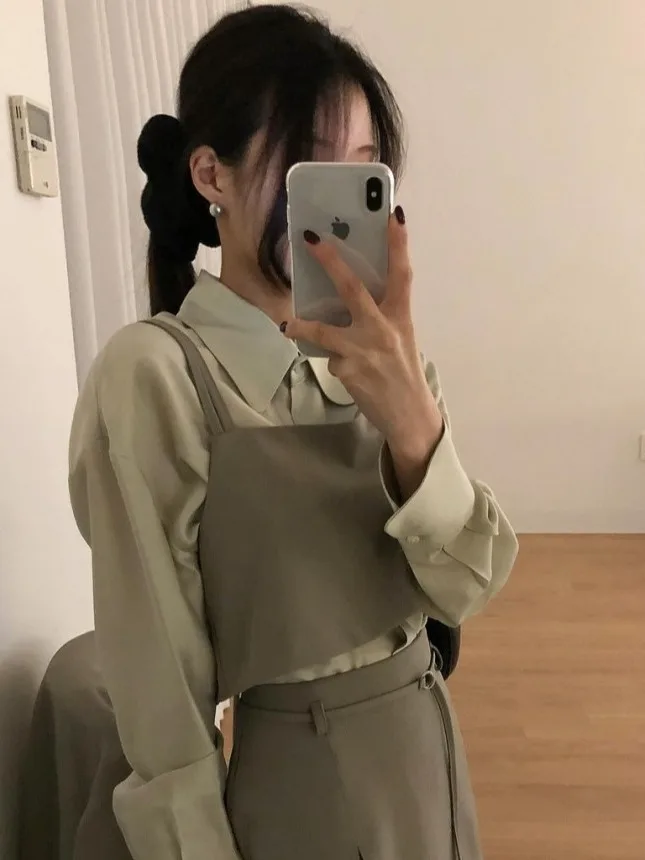 Spring Women's Strap Vest High Waist Belted Design Midi Skirt Two Piece Set Commute Style Regular Fit Inner Wear Casual Wear
Spring Women's Strap Vest High Waist Belted Design Midi Skirt Two Piece Set Commute Style Regular Fit Inner Wear Casual Wear