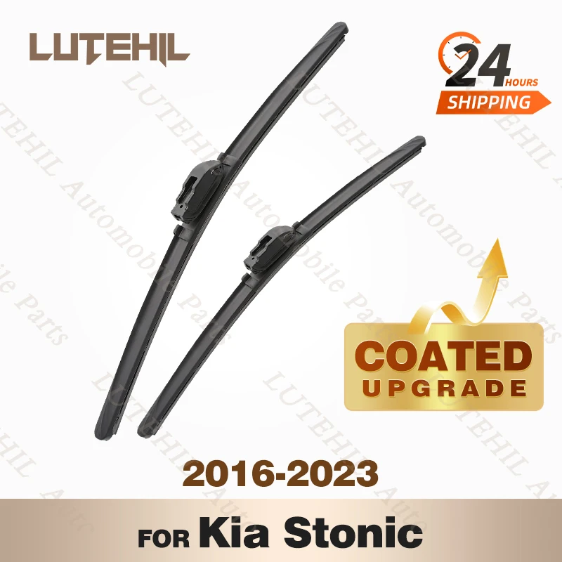 LUTEHIL's Silicone Front Wiper Set For Kia Stonic 2016 - 2023 2017 2018 2019 2020 2021 2022 coated windshield wiper blade 26"16"
LUTEHIL's Silicone Front Wiper Set For Kia Stonic 2016 - 2023 2017 2018 2019 2020 2021 2022 coated windshield wiper blade 26"16"