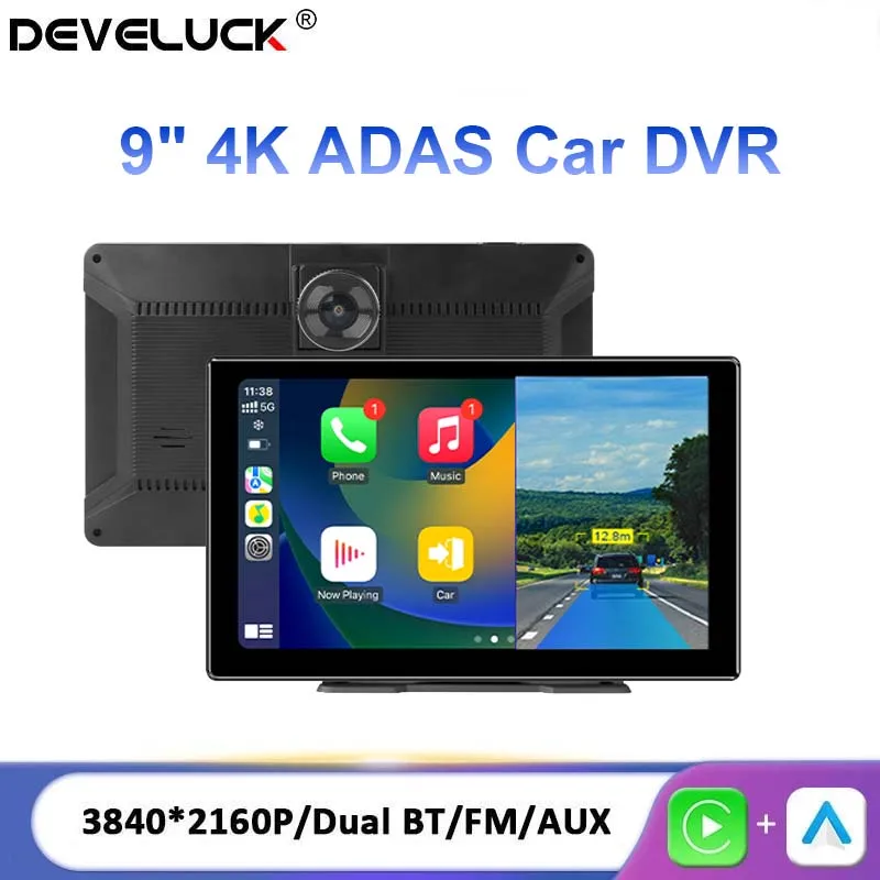 Автомобильный видеорегистратор ADAS, 9 дюймов, Android, 4K, 3840*2160, передняя и задняя камеры 1080P, голосовое управление, FM, AUX, GPS, Wi-Fi, двойной объектив
Автомобильный видеорегистратор ADAS, 9 дюймов, Android, 4K, 3840*2160, передняя и задняя камеры 1080P, голосовое управление, FM, AUX, GPS, Wi-Fi, двойной объектив