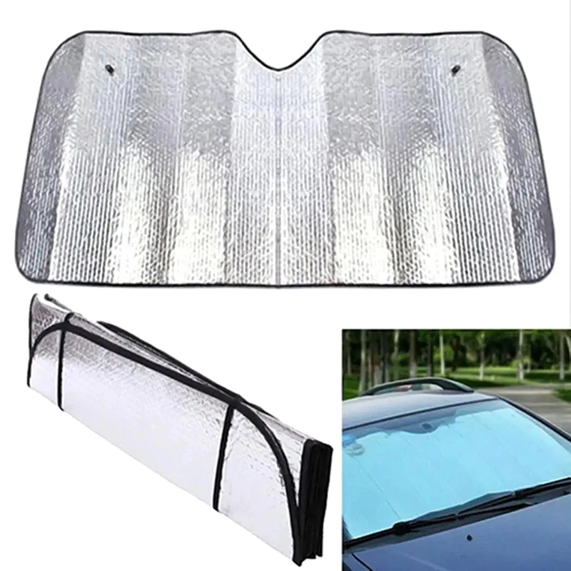 130/140cm Car Windshield Foldable Sun Shade Visor Cover Block Reflector Portable Breathable Anti UV Protector
130/140cm Car Windshield Foldable Sun Shade Visor Cover Block Reflector Portable Breathable Anti UV Protector