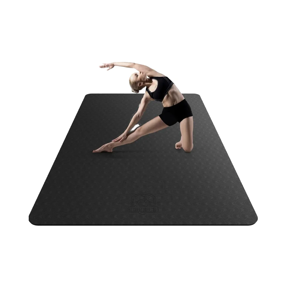 Extra Large Eco-Friendly Yoga Mat 1/4" 1/3" Thick Non-Slip Durable for Home Workouts Meditation-Barefoot Exercise
Extra Large Eco-Friendly Yoga Mat 1/4" 1/3" Thick Non-Slip Durable for Home Workouts Meditation-Barefoot Exercise