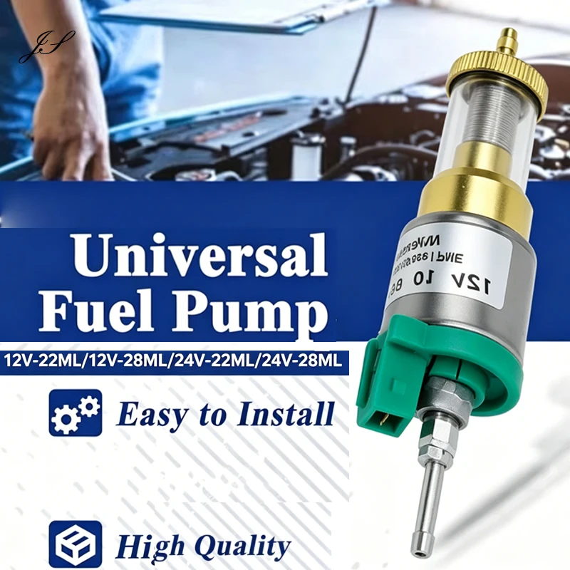 12V/24V 1KW-5KW 16ml 22ml 28ml Car Air Diesel Parking Oil Pump Truck Ultra-low Noise Heater Fuel Pump For Eberspacher Universal
12V/24V 1KW-5KW 16ml 22ml 28ml Car Air Diesel Parking Oil Pump Truck Ultra-low Noise Heater Fuel Pump For Eberspacher Universal