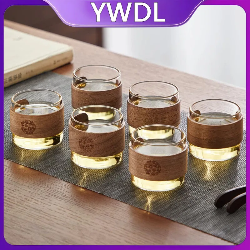 2/4/6pcs Heat-resistant Glass Tea Cup Set With Scald Proof Wooden Holder Clear Kungfu Tea Master Cup Home Coffee Espresso Mug
2/4/6pcs Heat-resistant Glass Tea Cup Set With Scald Proof Wooden Holder Clear Kungfu Tea Master Cup Home Coffee Espresso Mug