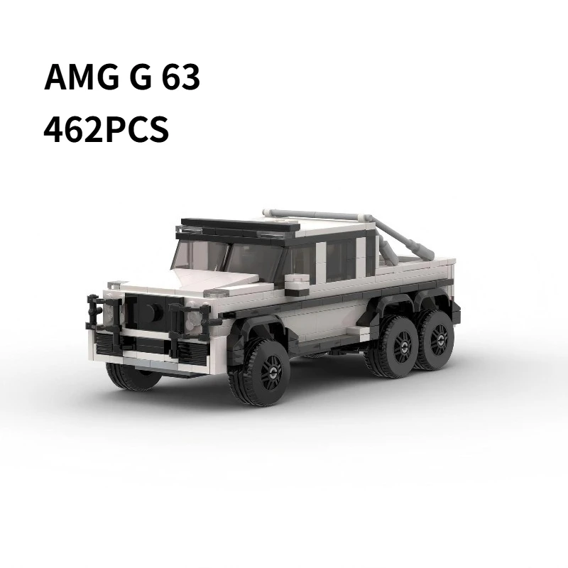462PCS Technical AMG G 63 6×6 SUT Building Blocks MOC Off-Road Vehicle Construction Bricks Toy The Perfect Gift For Boy
462PCS Technical AMG G 63 6×6 SUT Building Blocks MOC Off-Road Vehicle Construction Bricks Toy The Perfect Gift For Boy