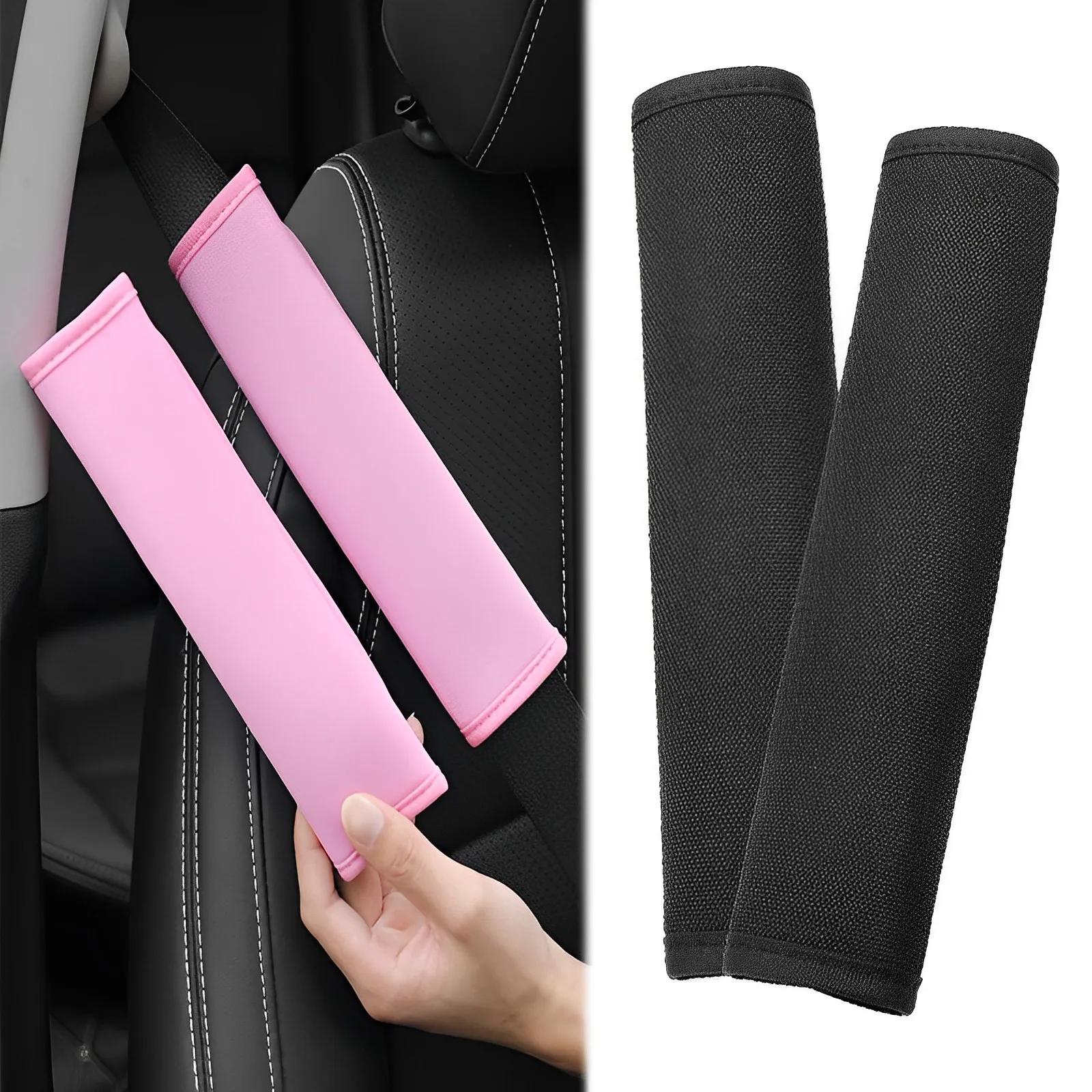 2Pcs Car Safety Seat Belt Cover Safety Belt Shoulder Cover Breathable Protection Shoulder Strap Pad Car Styling Auto Accessories
2Pcs Car Safety Seat Belt Cover Safety Belt Shoulder Cover Breathable Protection Shoulder Strap Pad Car Styling Auto Accessories