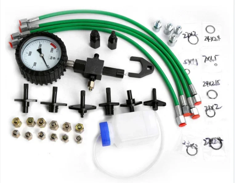 Common Rail High Pressure Tester Tool Sets for Accurately Measuring The High Pressure Fuel Circuit
Common Rail High Pressure Tester Tool Sets for Accurately Measuring The High Pressure Fuel Circuit