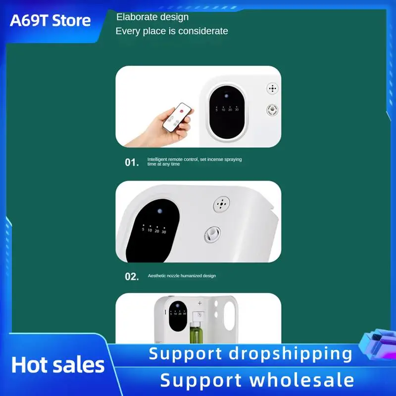 A69T Automatic Purification Air Essential Oil Atomization Aroma Diffuser White 21X14x7cm For Hotel Home Spa
A69T Automatic Purification Air Essential Oil Atomization Aroma Diffuser White 21X14x7cm For Hotel Home Spa