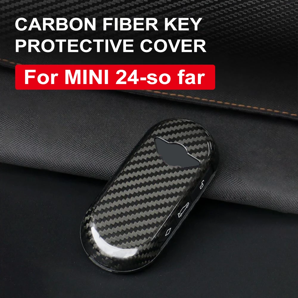 Автомобильный чехол для ключей из настоящего углеродного волокна для Mini Cooper J01 J05 Aceman F66 F67 2024+, модель, защитный чехол для смарт-ключа, аксессуары
Автомобильный чехол для ключей из настоящего углеродного волокна для Mini Cooper J01 J05 Aceman F66 F67 2024+, модель, защитный чехол для смарт-ключа, аксессуары