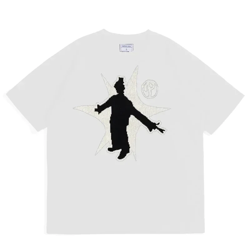 American Men's Streetwear Ins Personality Simple T-shirt Summer 2025 Set Top Hip-hop Korean Fashion Y2k Hip-hop Loose Top
American Men's Streetwear Ins Personality Simple T-shirt Summer 2025 Set Top Hip-hop Korean Fashion Y2k Hip-hop Loose Top