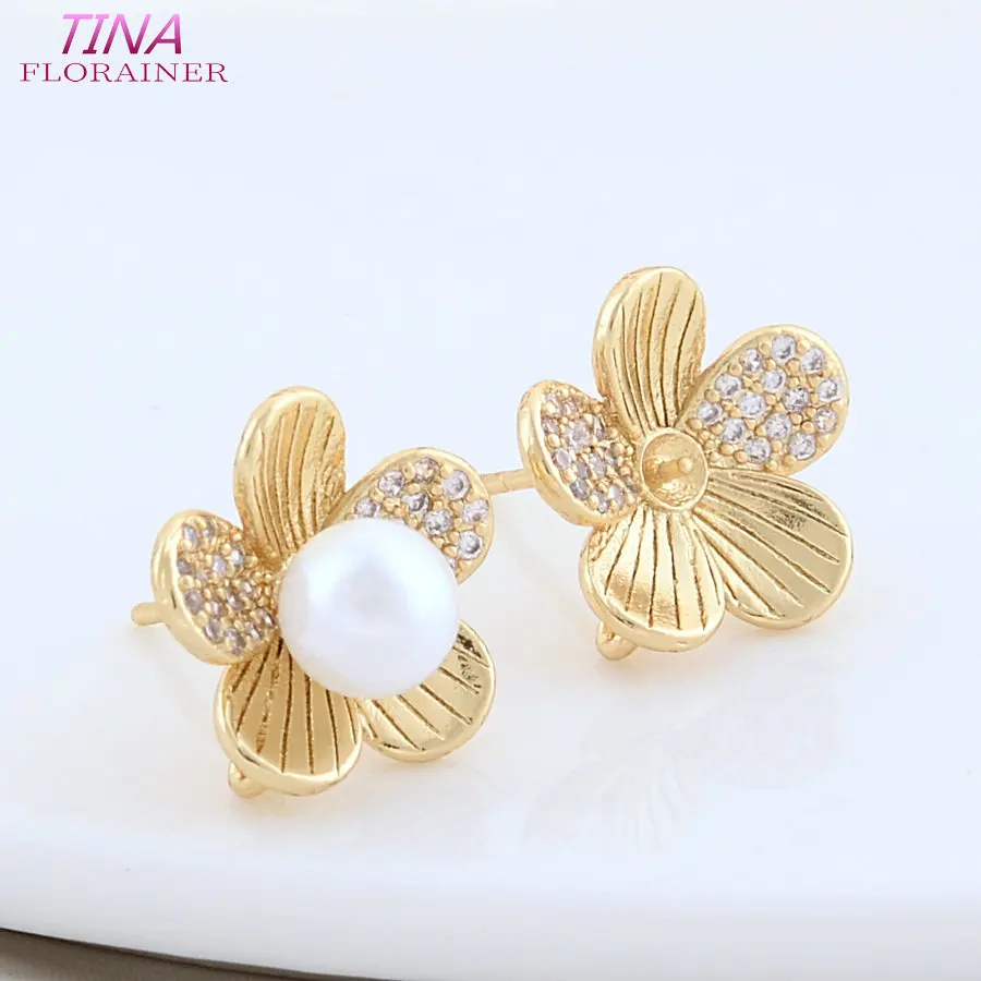 4PCS 14*18.5MM 24K Gold Plated Brass Round Flowers Star Shaped Stud Earrings Pins High Quality Diy Jewelry Findings Accessories
4PCS 14*18.5MM 24K Gold Plated Brass Round Flowers Star Shaped Stud Earrings Pins High Quality Diy Jewelry Findings Accessories