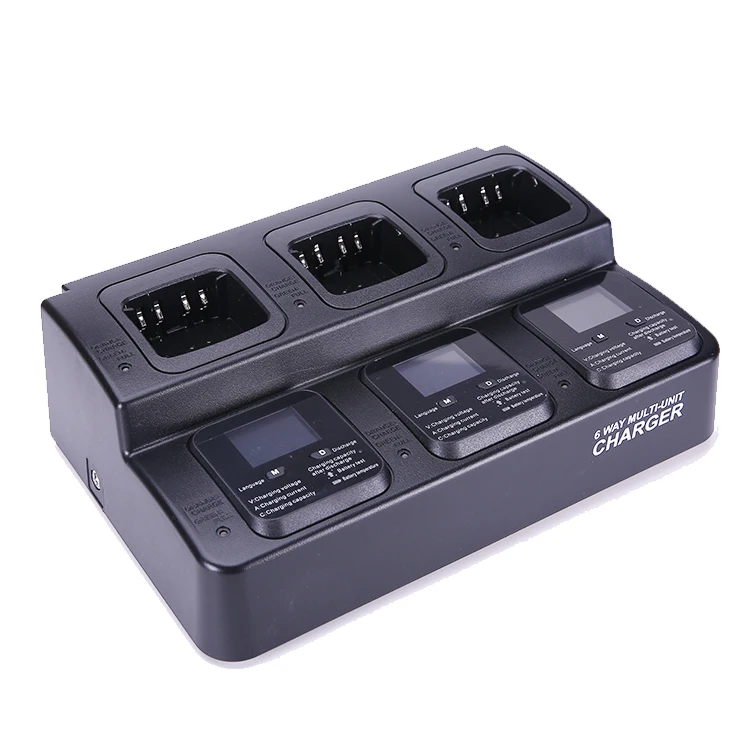 Сменное многоблокировочное интеллектуальное зарядное устройство для рации с разъемом и дисплеем для моторолы для Hytera
Сменное многоблокировочное интеллектуальное зарядное устройство для рации с разъемом и дисплеем для моторолы для Hytera