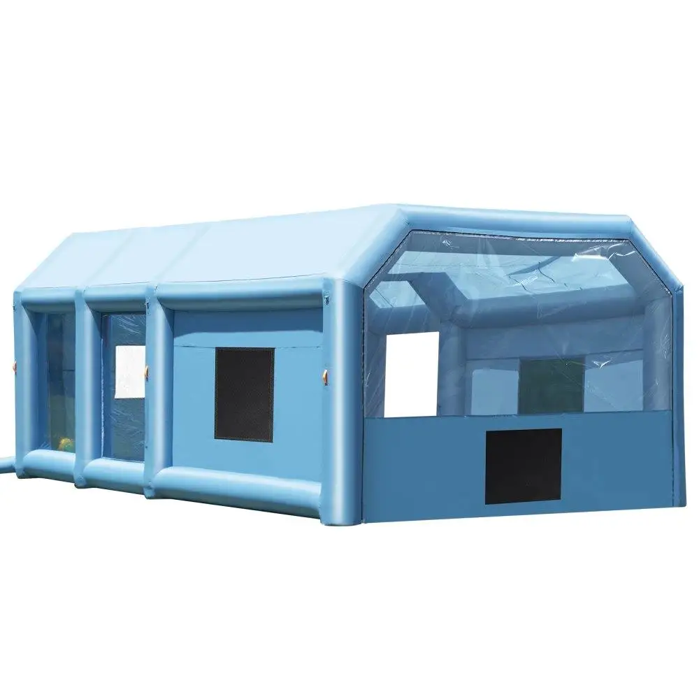 Inflatable Paint Booth 23x13.1x9ft 1230W Blowers Air Filter Portable Spray Booth for Trucks & SUVs
Inflatable Paint Booth 23x13.1x9ft 1230W Blowers Air Filter Portable Spray Booth for Trucks & SUVs