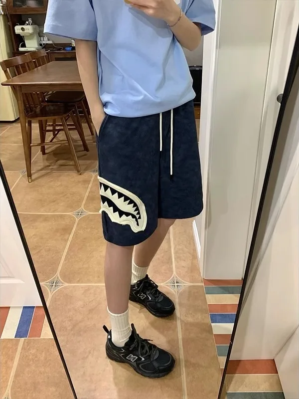 Summer ark Mouth ort Pants Loose Casual American Sle Five-Point orts for Men And Women Youth Active Leisure orts
Summer ark Mouth ort Pants Loose Casual American Sle Five-Point orts for Men And Women Youth Active Leisure orts