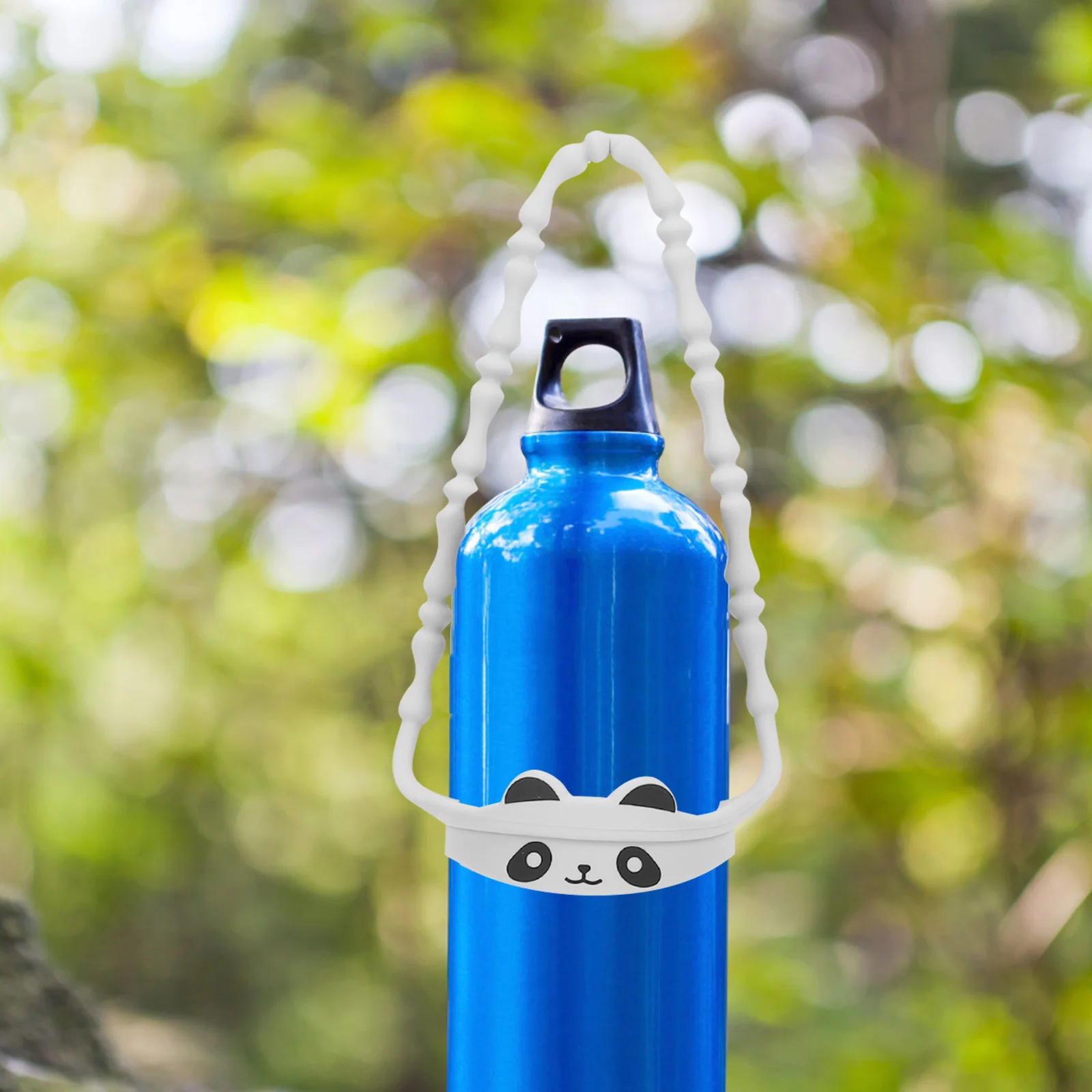 Water Bottle Sling Strap Silicone Wear-Resistant Bottle Holder Strap Outdoor Hiking Portable Carrier Silicone Cup Holder 
Water Bottle Sling Strap Silicone Wear-Resistant Bottle Holder Strap Outdoor Hiking Portable Carrier Silicone Cup Holder