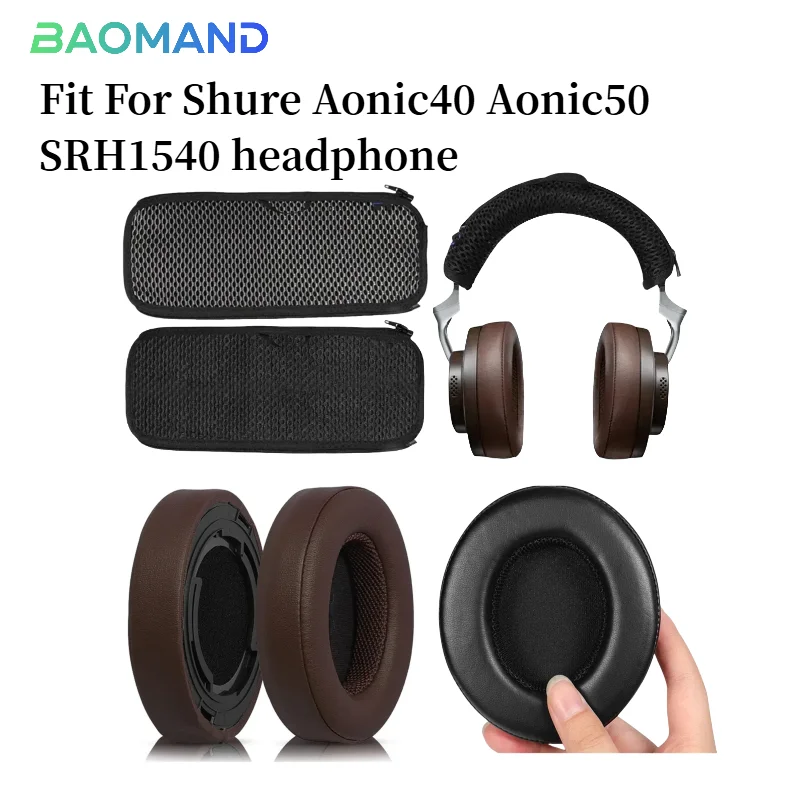 1 Pair Replacement Foam Ear Pads Pillow Cushion Cover for Shure Aonic40 Aonic50 SRH1540 Headphone Headset
1 Pair Replacement Foam Ear Pads Pillow Cushion Cover for Shure Aonic40 Aonic50 SRH1540 Headphone Headset