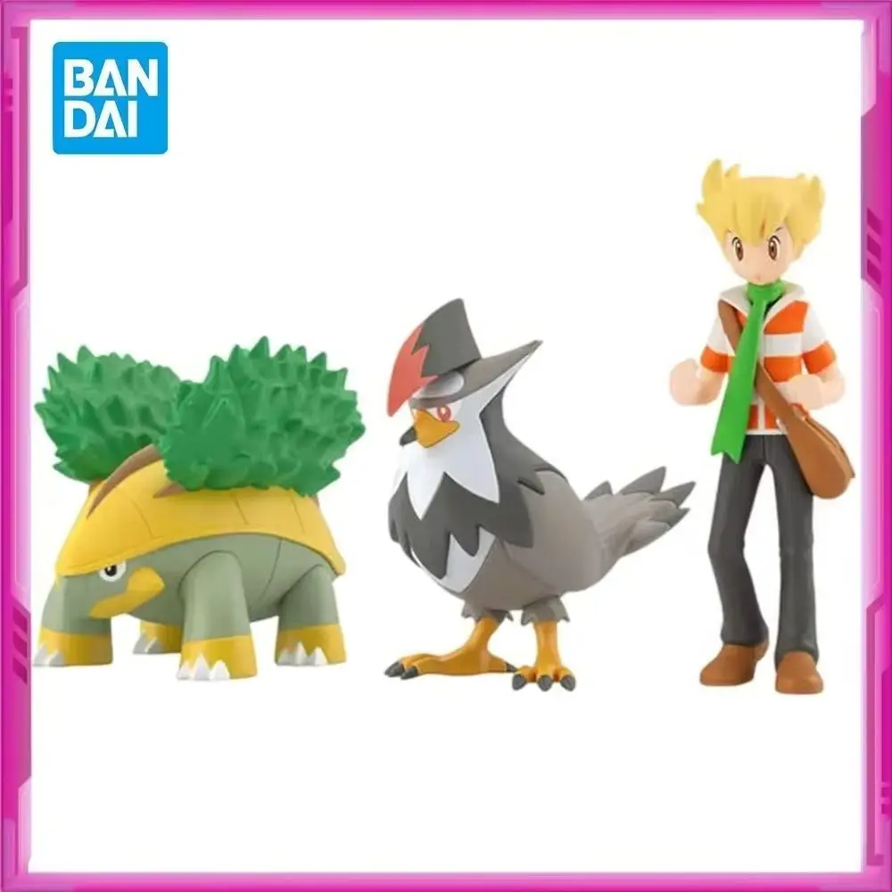 Оригинальный BANDAI Pokemon Sinnoh Region Barry Grotle Staraptor ПВХ аниме экшн-коллекции модель игрушечные фигурки
Оригинальный BANDAI Pokemon Sinnoh Region Barry Grotle Staraptor ПВХ аниме экшн-коллекции модель игрушечные фигурки
