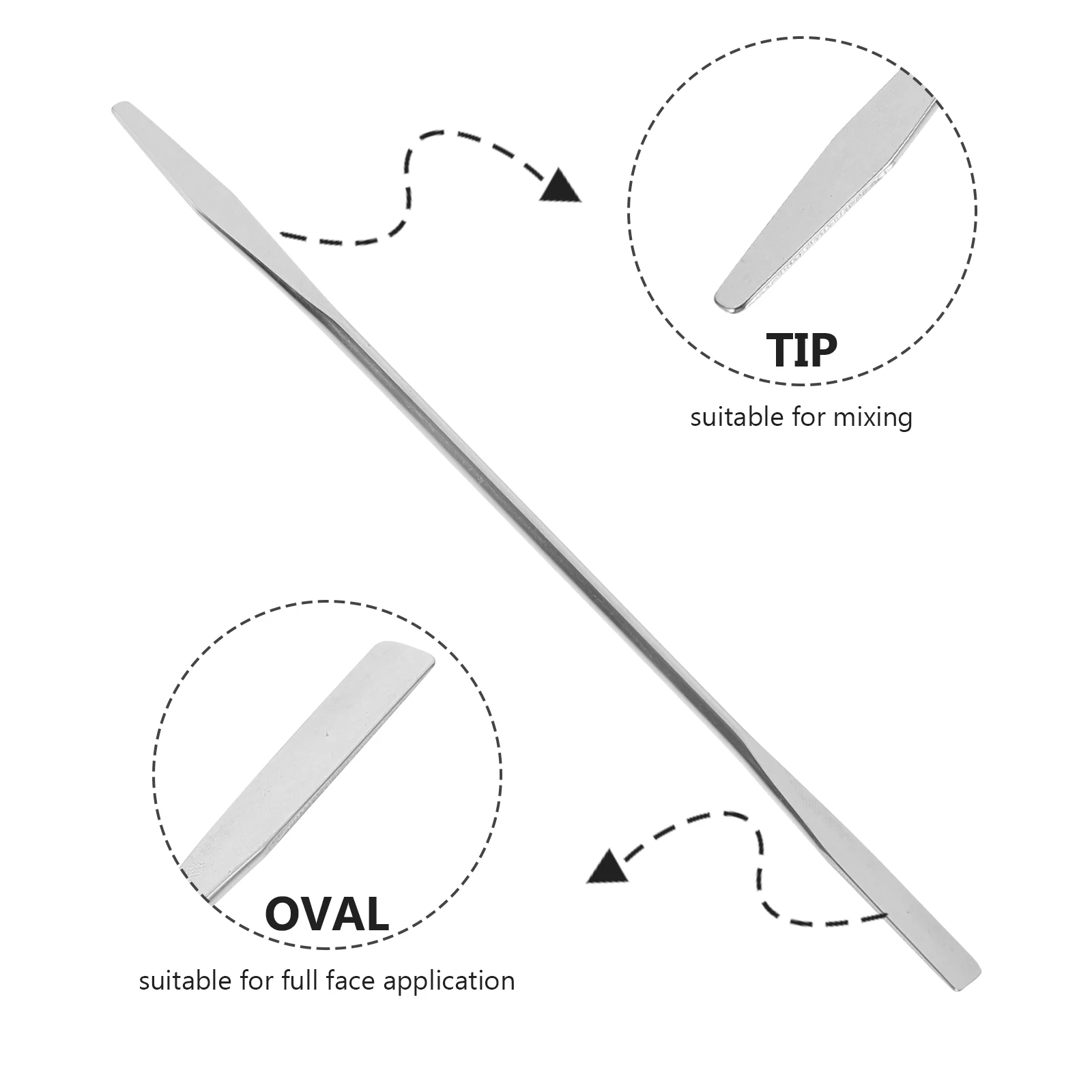 5 Pcs Nail Art Tools Palette Stick Cosmetics Stirring Rod Mix Stainless Steel Foundation
5 Pcs Nail Art Tools Palette Stick Cosmetics Stirring Rod Mix Stainless Steel Foundation