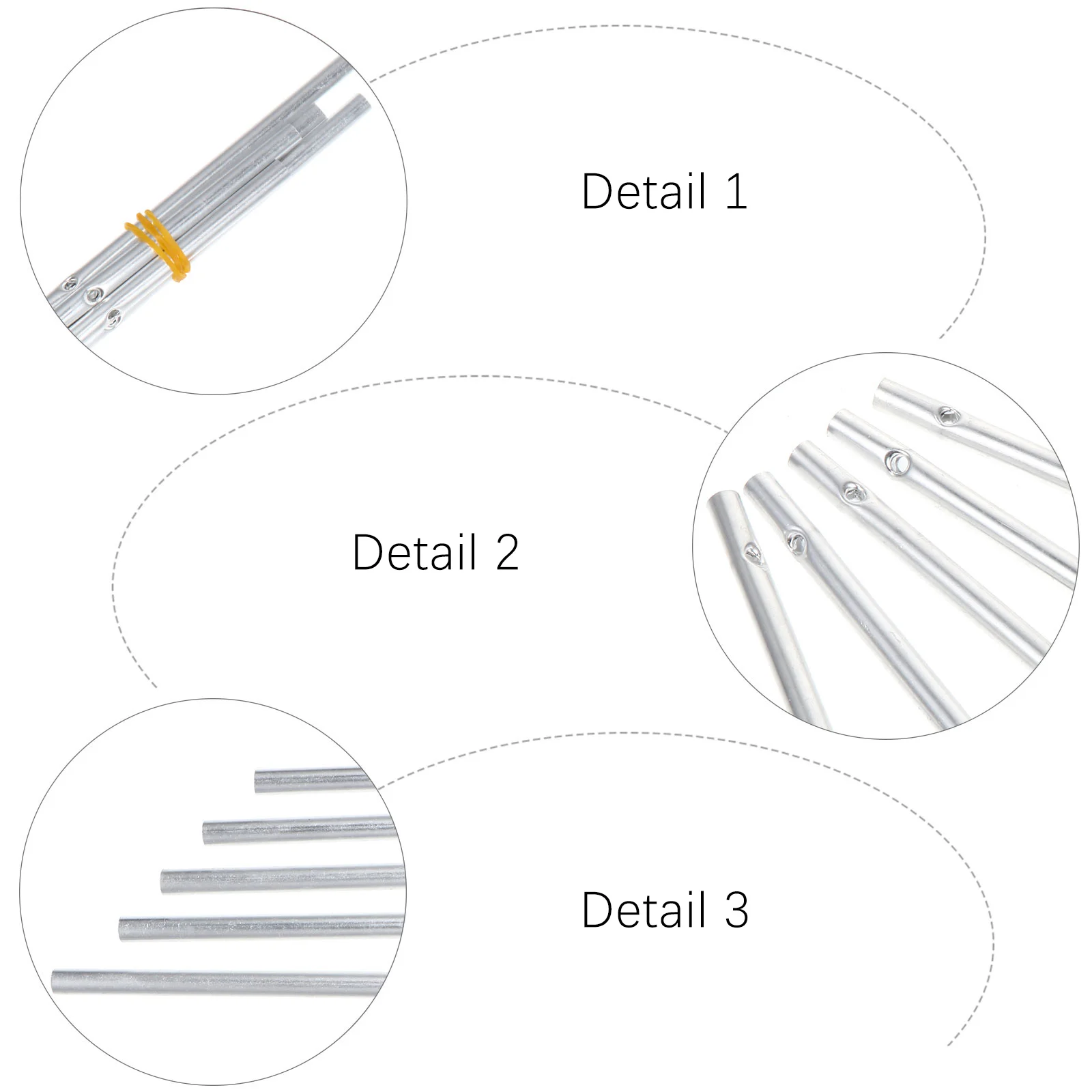 25pcs Aluminum Chime Tubes 70-115Mm Pre-Drilled Diy Crafts Wind Bell Hanging Decor Outdoor Home Accessories Decoration Pendant
25pcs Aluminum Chime Tubes 70-115Mm Pre-Drilled Diy Crafts Wind Bell Hanging Decor Outdoor Home Accessories Decoration Pendant