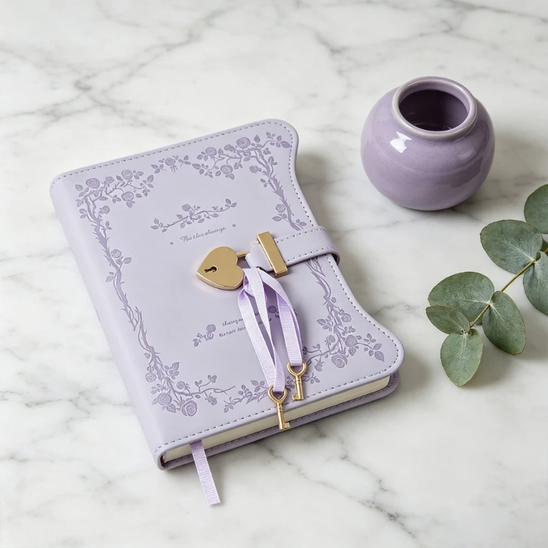 Lockable Diary Notebook with Hardcover PU Journal 360 Pages Lined Ribbon Bookmarks For Office School Travel Use F19E
Lockable Diary Notebook with Hardcover PU Journal 360 Pages Lined Ribbon Bookmarks For Office School Travel Use F19E