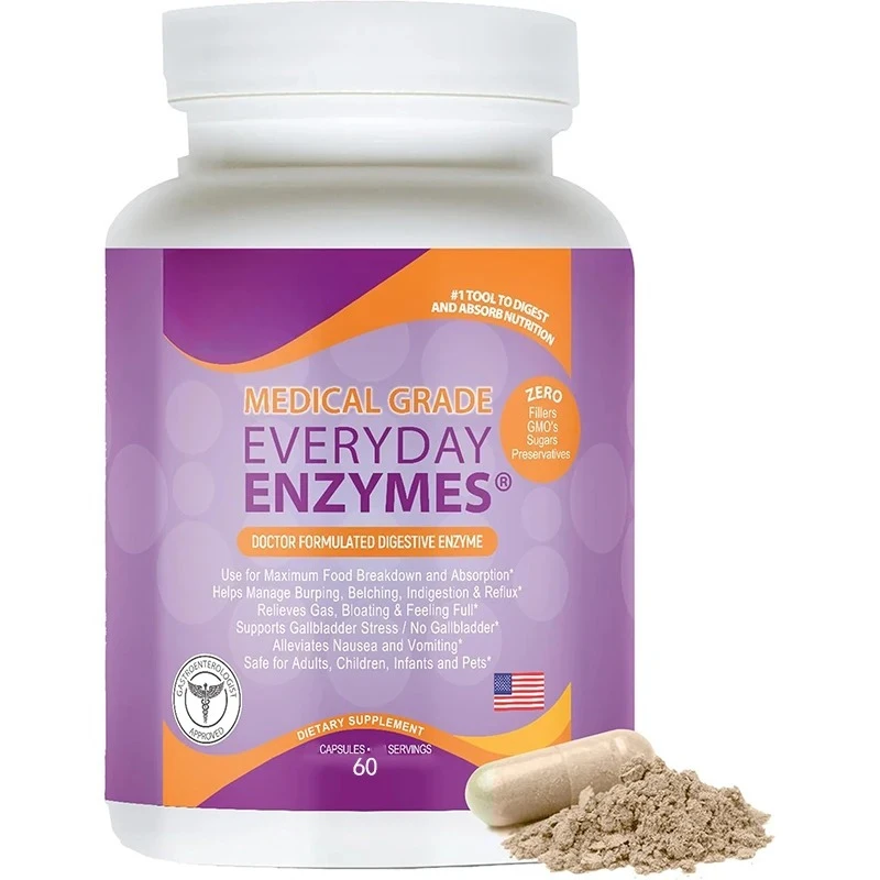 Digestive Dietary Supplement, Bloating, Bloating And Reflux Reliever, Non Gmo, 60 Vegetarian Capsules
Digestive Dietary Supplement, Bloating, Bloating And Reflux Reliever, Non Gmo, 60 Vegetarian Capsules