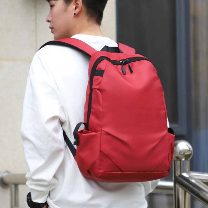 New Men's Anti-splashing Backpack USB Anti-theft Travel Bag Simple and Fashionable Computer Bag
New Men's Anti-splashing Backpack USB Anti-theft Travel Bag Simple and Fashionable Computer Bag