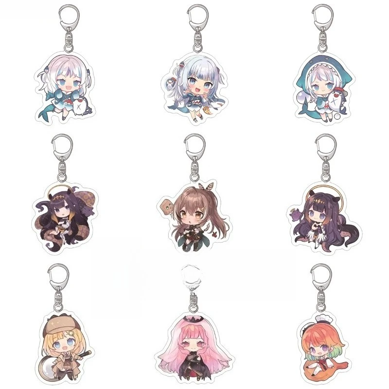 Gawr Gura Mori Calliope милые брелки с героями мультфильмов Kawaii хит продаж кулон очаровательный модный легкий реквизит хобби коллекционные предметы
Gawr Gura Mori Calliope милые брелки с героями мультфильмов Kawaii хит продаж кулон очаровательный модный легкий реквизит хобби коллекционные предметы