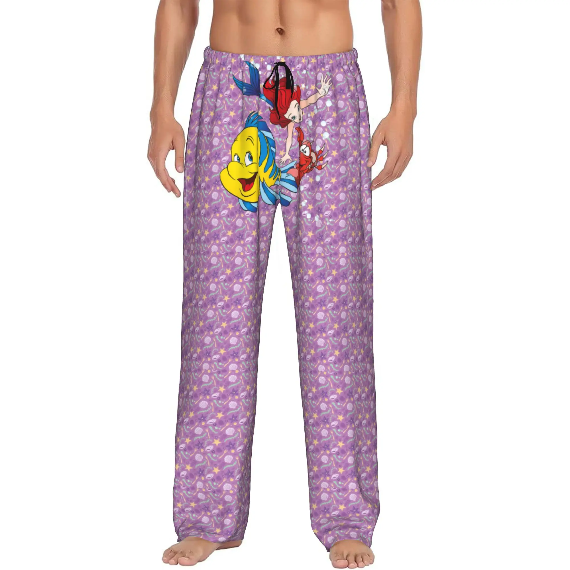Custom The Little Anime M-Mermaid Pajama Pants for Men Lounge Sleep Stretch Sleepwear Bottoms with Pockets
Custom The Little Anime M-Mermaid Pajama Pants for Men Lounge Sleep Stretch Sleepwear Bottoms with Pockets