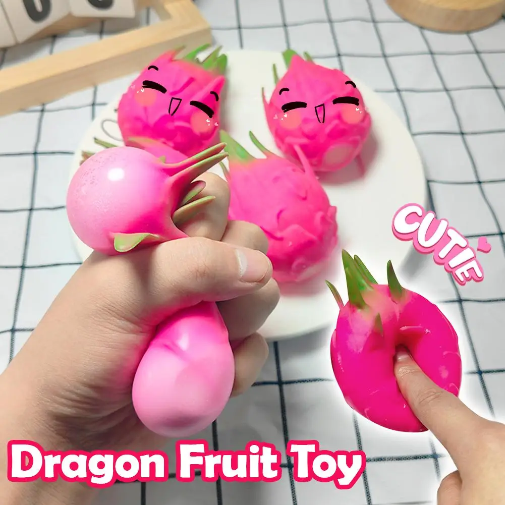 Soft Dragon Fruit Squishy Slow Rising Stress Relief Squishy Relaxing Hand Relaxation Squeeze Decompression Dough
Soft Dragon Fruit Squishy Slow Rising Stress Relief Squishy Relaxing Hand Relaxation Squeeze Decompression Dough