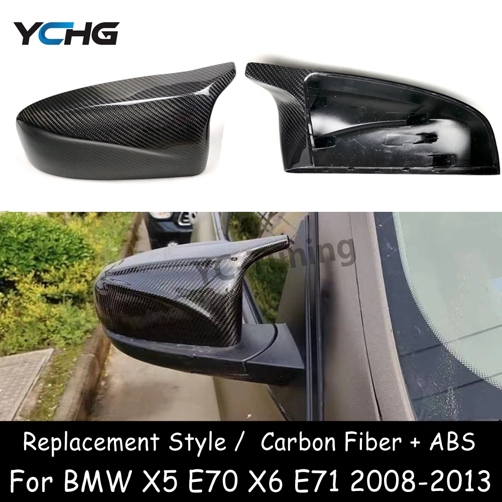 X5 E70 X6 E71 Carbon Fiber Replacement Style Mirror Covers for BMW X5 X6 E70 E71 Side Rear view Door Mirror Caps 2008-2013
X5 E70 X6 E71 Carbon Fiber Replacement Style Mirror Covers for BMW X5 X6 E70 E71 Side Rear view Door Mirror Caps 2008-2013