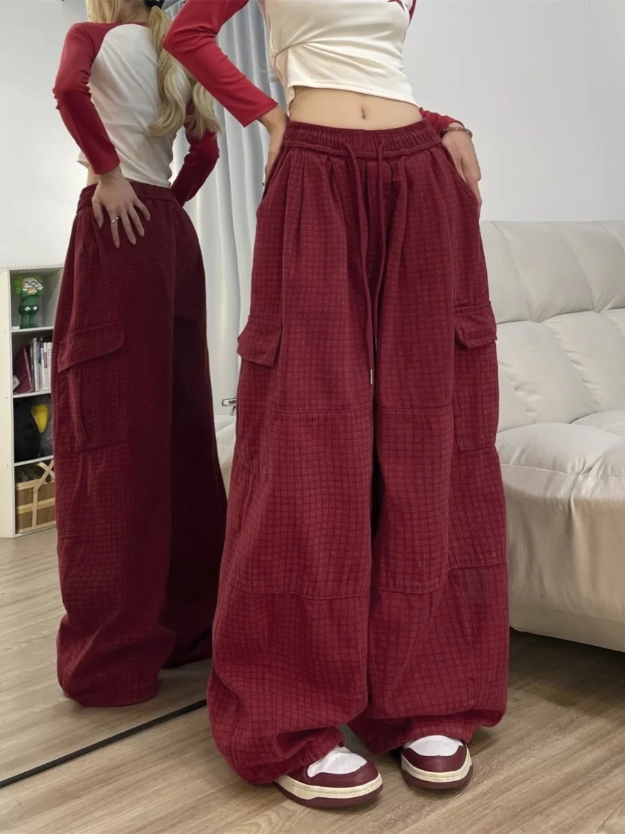 plus Size Women's American Retro Workwear Wide Leg Pants Summer Loose Faion Slimming Lantern Pants High Waist Casual Trousers
plus Size Women's American Retro Workwear Wide Leg Pants Summer Loose Faion Slimming Lantern Pants High Waist Casual Trousers