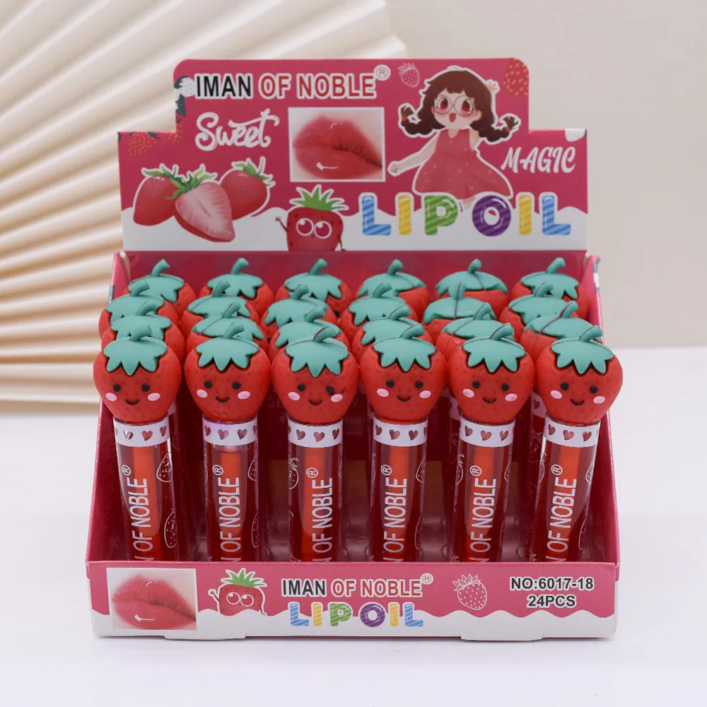 24Pcs Strawberry Lip Gloss Set Vitamin E Transparent Colorless Moisturizing Lip Oil Lips Care Lips Makeup Wholesale
24Pcs Strawberry Lip Gloss Set Vitamin E Transparent Colorless Moisturizing Lip Oil Lips Care Lips Makeup Wholesale