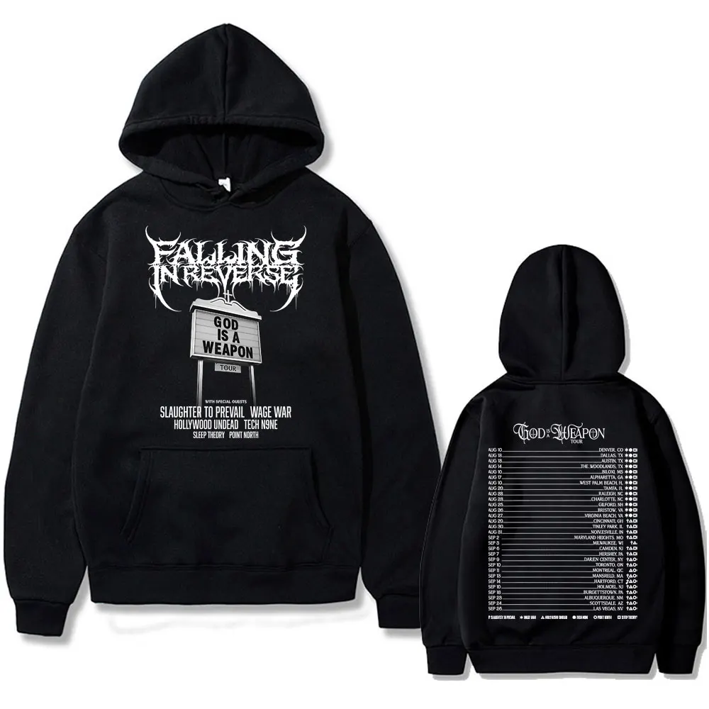 Famous Rock Band Falling in Reverse World Tour 2025 Hoodie Men Women Casual Oversized Sweatshirt Male Gothic Vintage Streetwear
Famous Rock Band Falling in Reverse World Tour 2025 Hoodie Men Women Casual Oversized Sweatshirt Male Gothic Vintage Streetwear