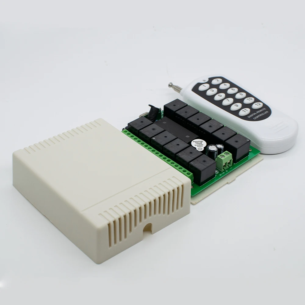 Беспроводная система дистанционного управления DC 12V, 16 каналов, 1 приемник + 1 передатчик, новая, для умного дома
Беспроводная система дистанционного управления DC 12V, 16 каналов, 1 приемник + 1 передатчик, новая, для умного дома