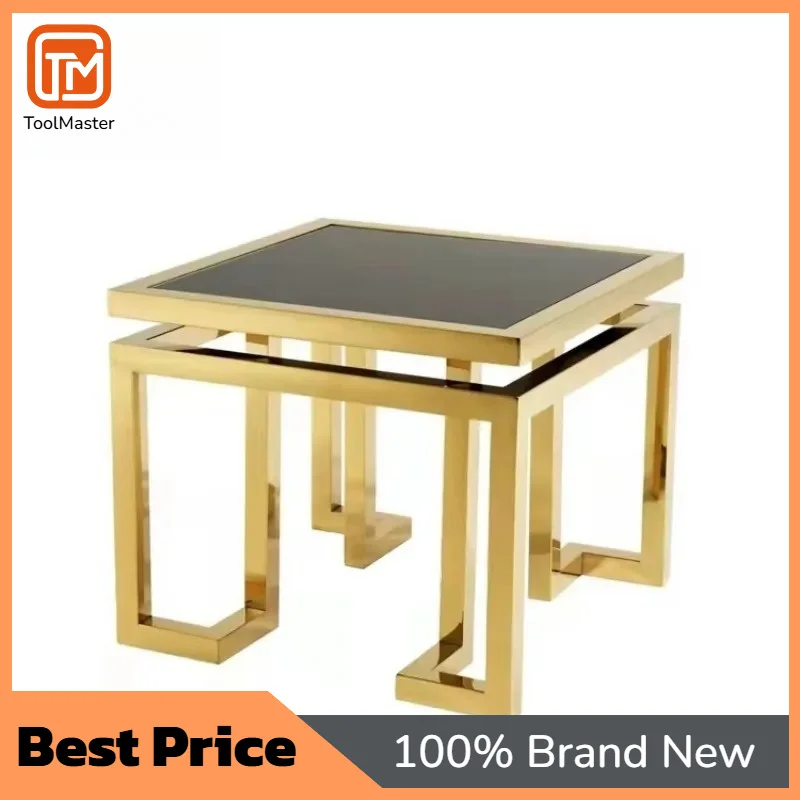 【Hot Sale】Wholesale Metal Stainless Steel Corner Table Modern Home Furniture Luxury Golden Stainless Steel Square Glass Sofa Sid
【Hot Sale】Wholesale Metal Stainless Steel Corner Table Modern Home Furniture Luxury Golden Stainless Steel Square Glass Sofa Sid