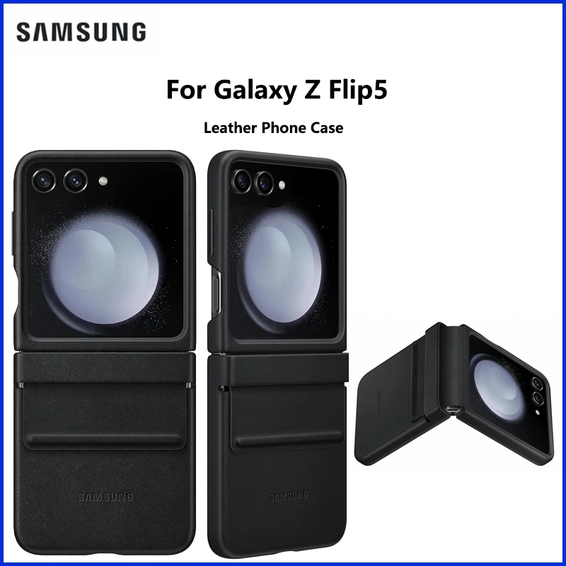 Original Samsung Galaxy Z Flip5 Flap Eco Leather Phone Case Premium Protective Cover with Minimalist Design EF-VF731
Original Samsung Galaxy Z Flip5 Flap Eco Leather Phone Case Premium Protective Cover with Minimalist Design EF-VF731
