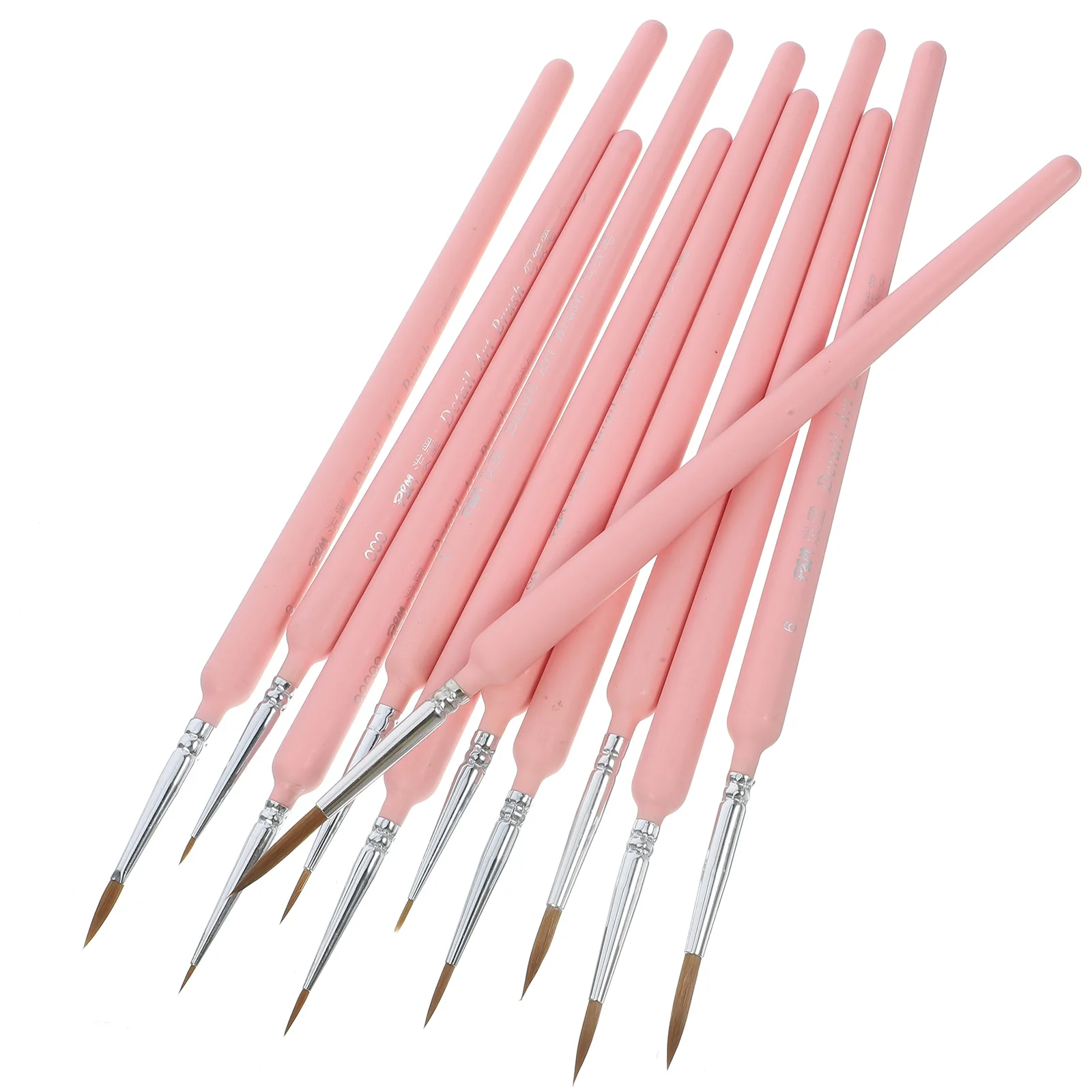 11Pcs Watercolor Liner Brush Set Fine Edge Brushes for Acrylic Oil Painting Miniature Detail Craft Tools
11Pcs Watercolor Liner Brush Set Fine Edge Brushes for Acrylic Oil Painting Miniature Detail Craft Tools