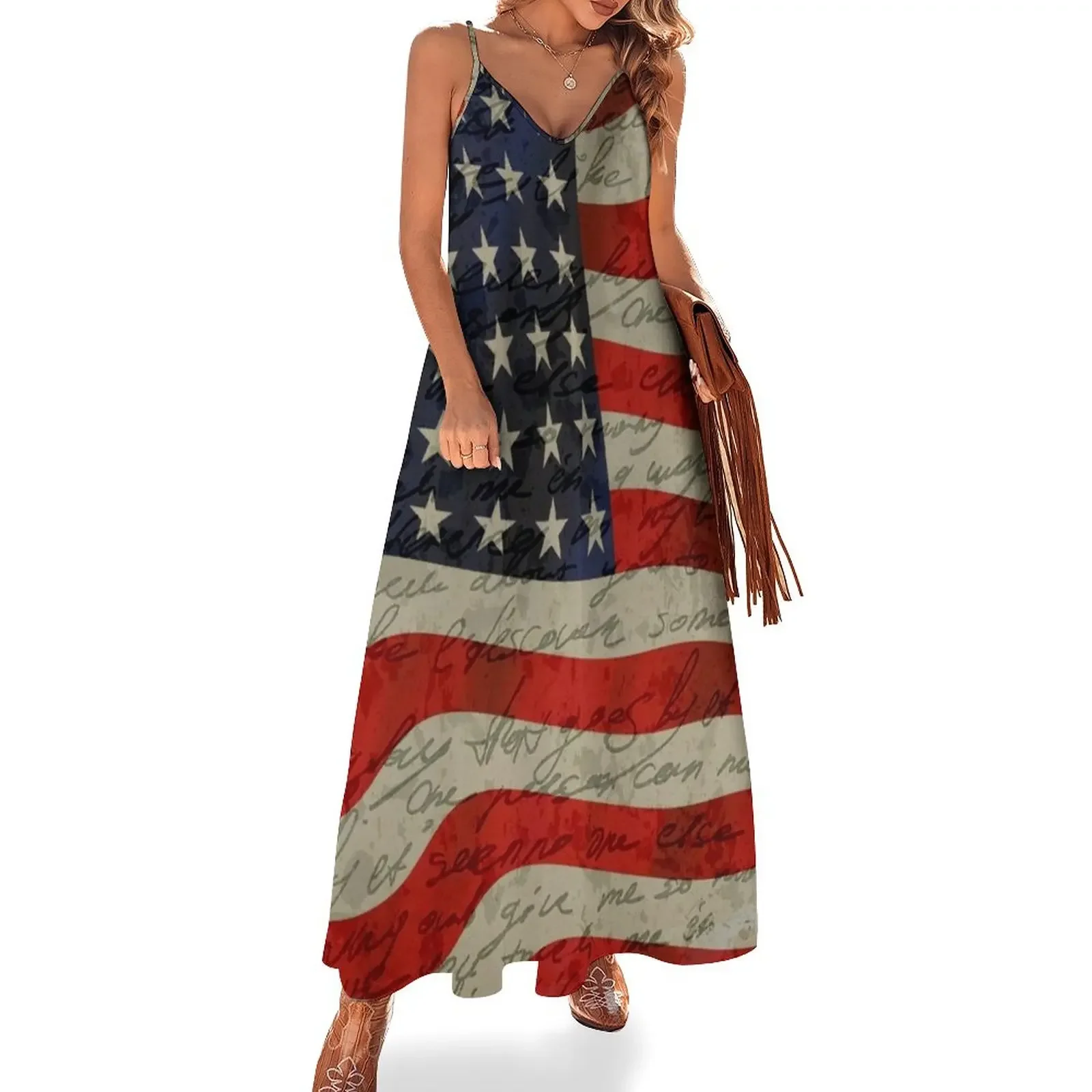 American flag Sleeveless Dress party dress women elegant luxury luxury dress elegant
American flag Sleeveless Dress party dress women elegant luxury luxury dress elegant