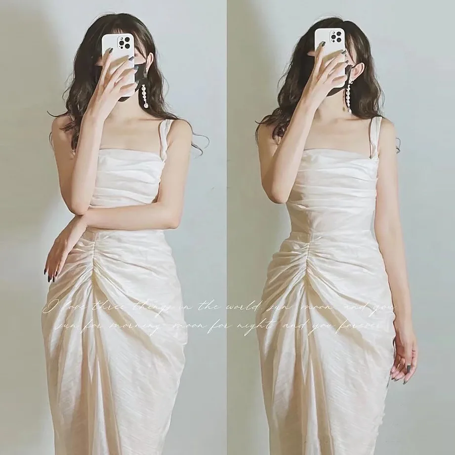 New Temperament Slim Sling Dress Split Skirt Waist Sexy Show Thin Celebrity Host Show Women's Dress Summer
New Temperament Slim Sling Dress Split Skirt Waist Sexy Show Thin Celebrity Host Show Women's Dress Summer