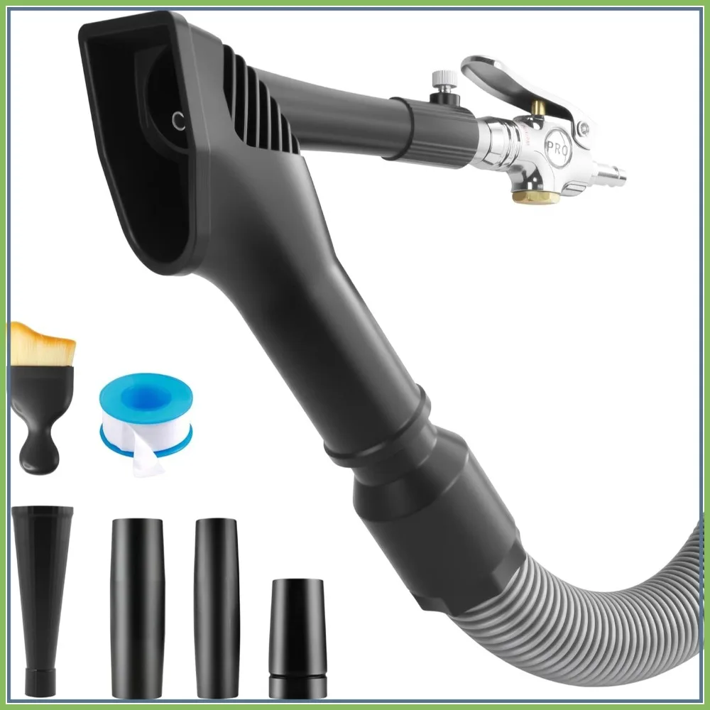 2-in-1 Car Interior Detailing Air Blow Gun&Vacuum Gun,Adjustable Nozzle,Cleaning Gun Quickly Blasts Dirt and Dust from Surfaces
2-in-1 Car Interior Detailing Air Blow Gun&Vacuum Gun,Adjustable Nozzle,Cleaning Gun Quickly Blasts Dirt and Dust from Surfaces
