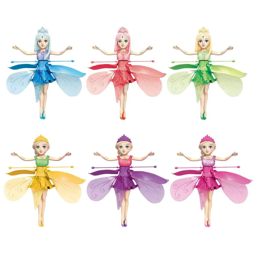 Little Princess Rotating Flying Doll Elf Princess Cute Magic Mini Drone Gesture Rotation Dance Luminous Children's Toys Holiday
Little Princess Rotating Flying Doll Elf Princess Cute Magic Mini Drone Gesture Rotation Dance Luminous Children's Toys Holiday